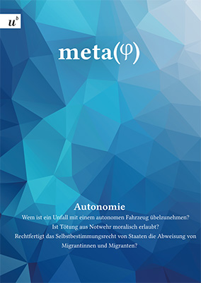 Coverbild der dritten Ausgabe von metaphi.