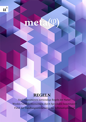 Coverbild der zweiten Ausgabe von metaphi.