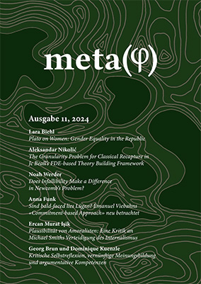Coverbild der elften Ausgabe von metaphi.