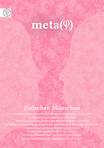 Coverbild der fünften Ausgabe von metaphi.